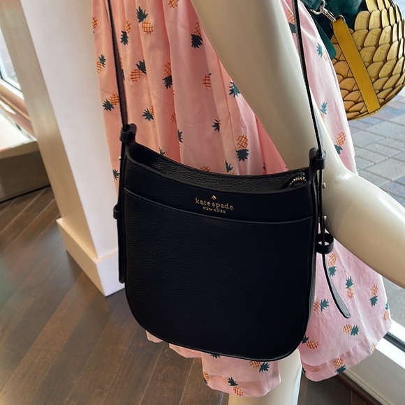 Kate Spade Leila North South Crossbody Black - Picture 10 of 16